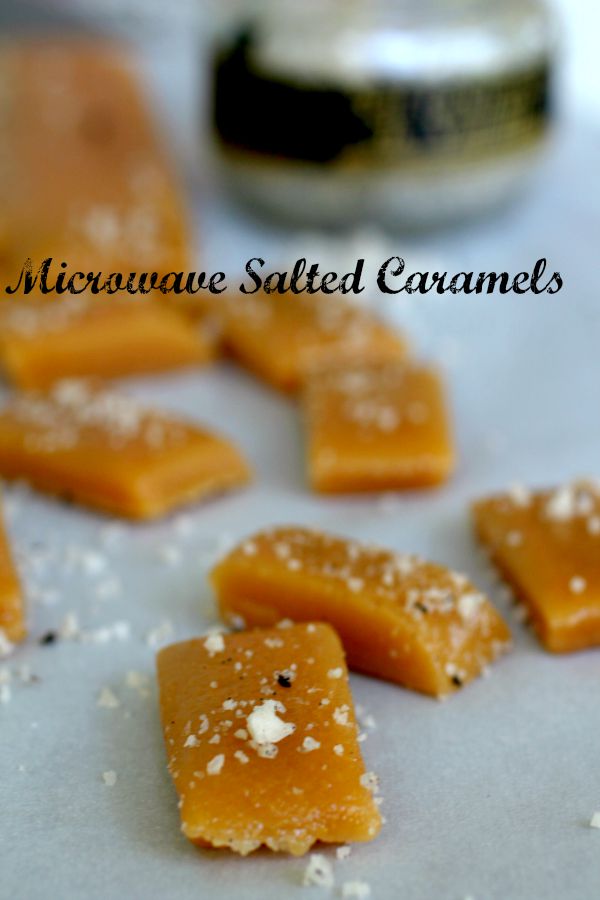 Microwave salted caramels are easy to make -- even for beginners. 