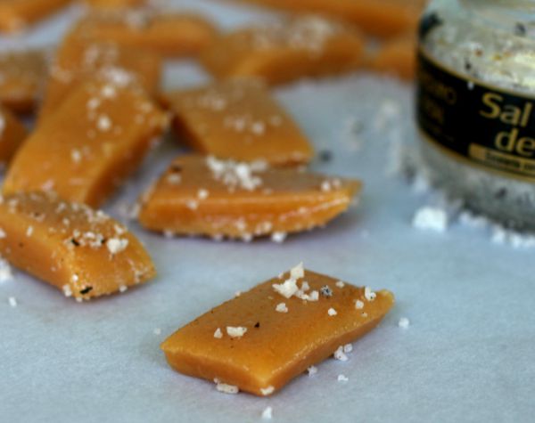 microwave salted caramels are creamy and delicious -- so easy!