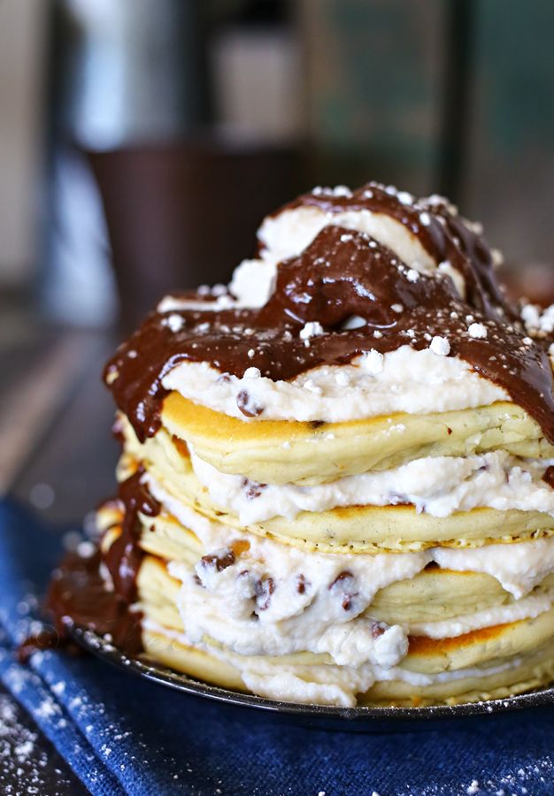 Cannoli-Pancakes