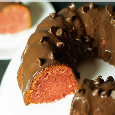 Chocolate Covered Strawberry Cake