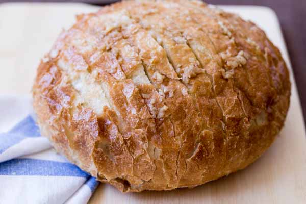 One whiff of this Roasted Garlic Bread and you will not care what is for dinner, you will just want to dig in and tear it apart. Real garlic, real butter, real flavor!