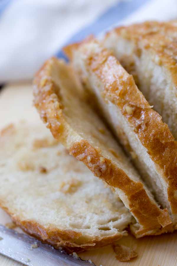 One whiff of this Roasted Garlic Bread and you will not care what is for dinner, you will just want to dig in and tear it apart. Real garlic, real butter, real flavor!