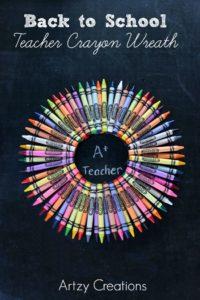 A cute and easy project that your kids will love to make their new teacher when they go back to school!