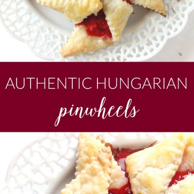 Learn how to make authentic Hungarian pinwheels! Using just 6 ingredients, these easy-to-make pinwheels are sure to become a family favorite in no time!