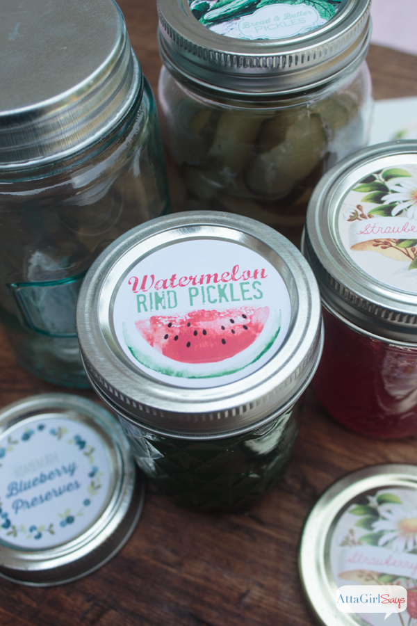 Free Printable Canning Jar Labels