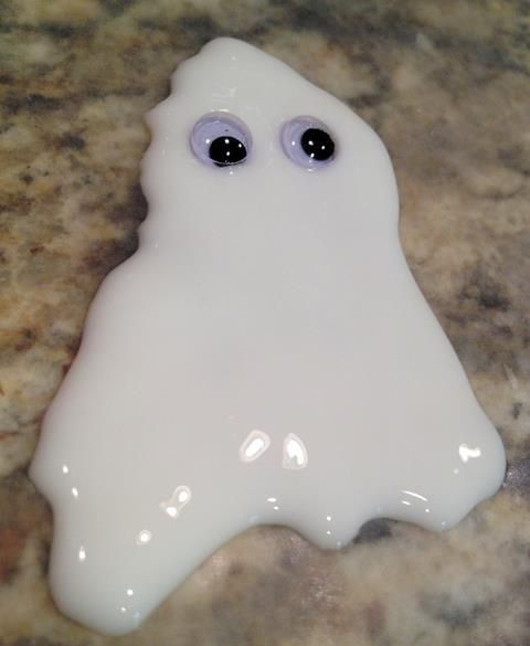 These glue ghosts are the perfect activity for kids.