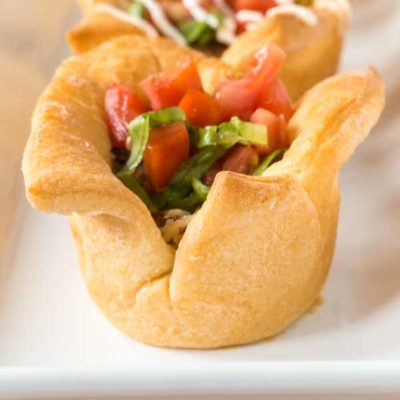 Chicken Cordon Bleu BLT Cups