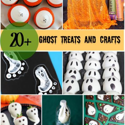 20+ Easy Ghost Crafts and Treats