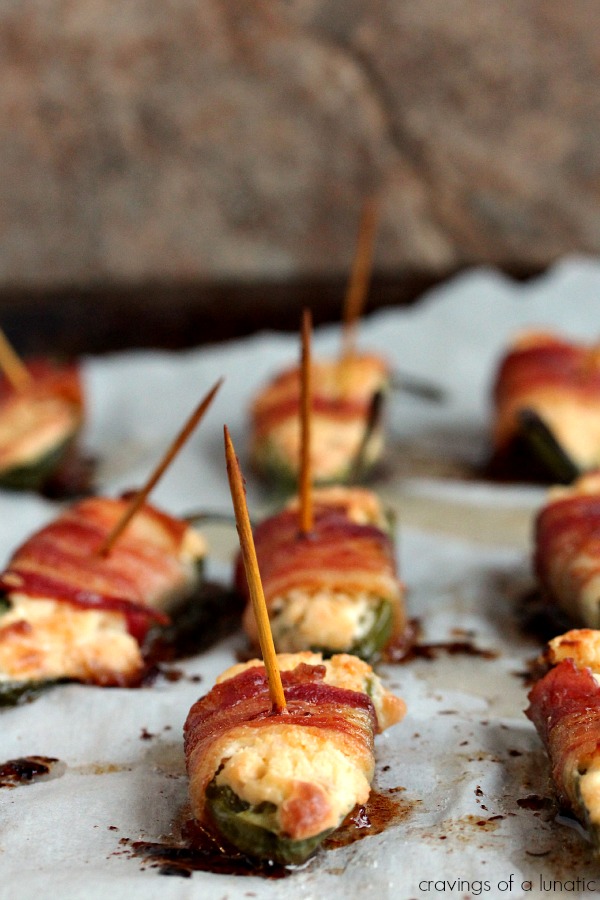EVERYTHING is always better with bacon. Perfect football food!