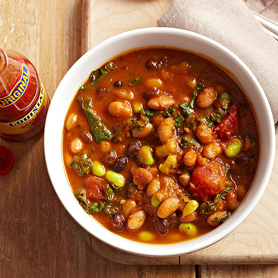 Calico Bean Soup doesn't come up short in flavor.