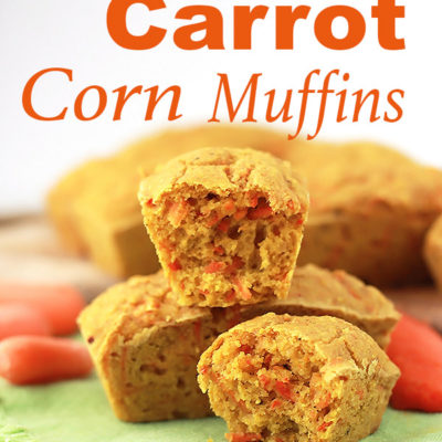 Savory Carrot Corn Muffins