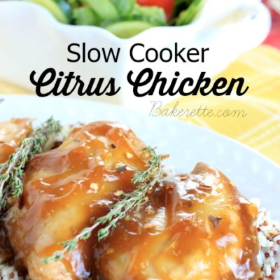 Slow Cooker Citrus Chicken