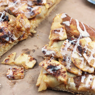 Apple Pumpkin Dessert Pizza