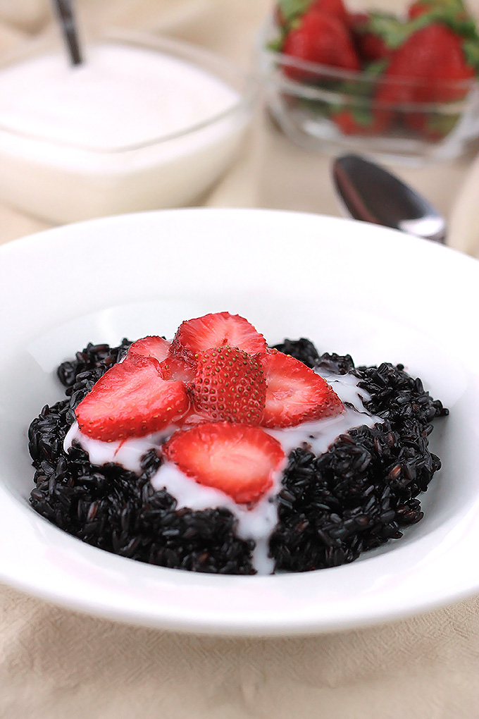 Sweet Black Rice Pudding TGIF This Grandma is Fun