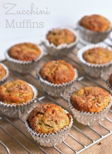 Delicious Zucchini Muffins, perfect way to calm your hunger.