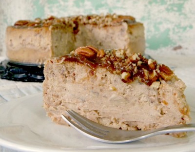 Pecan praline cheesecake from Restless CHipotle