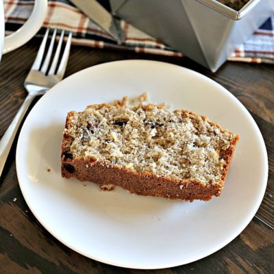 Raisin, Nut and Spiced Quick Bread