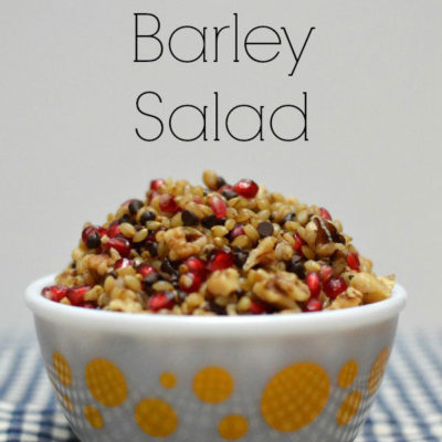 Sweet Barley Salad