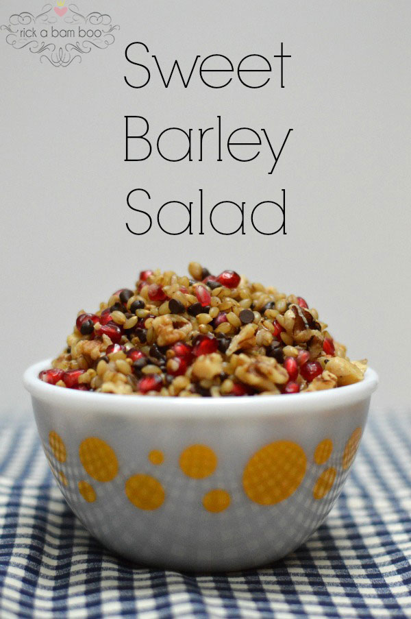 Sweet Barley Salad Recipe