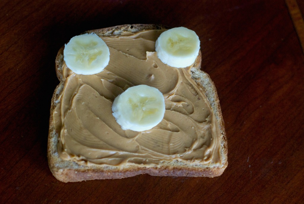 This is a fun activity to do with kids that are around 3-5 years old. They love playing and they end up with a healthy treat! 