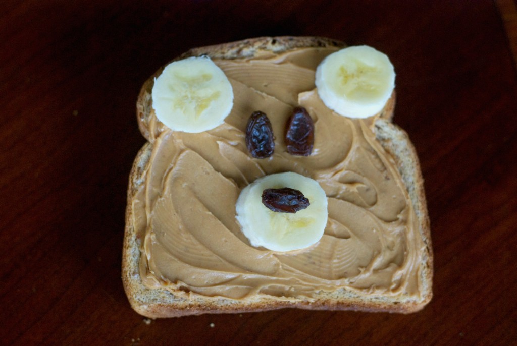 This is a fun activity to do with kids that are around 3-5 years old. They love playing and they end up with a healthy treat! 