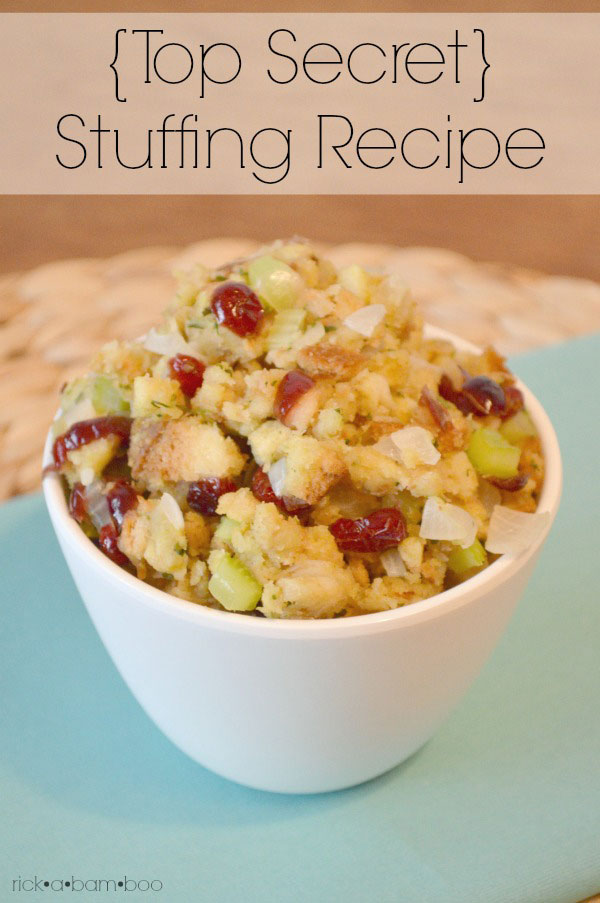 {TOP SECRET} Stuffing Recipe