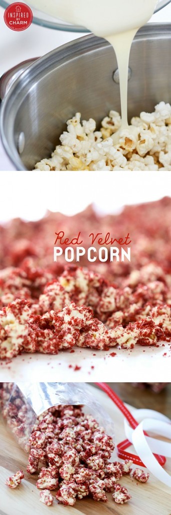 Red Velvety Popcorn