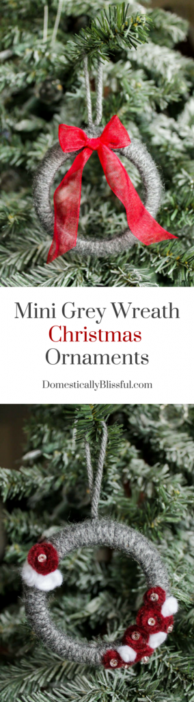 Create-these-adorable-Mini-Grey-Wreath-Christmas-Ornaments-from-soft-yarn-for-your-Christmas-tree-this-year-Plus-there-is-a-tip-on-how-to-make-these-mini-wreaths-while-repurposing-upcycling