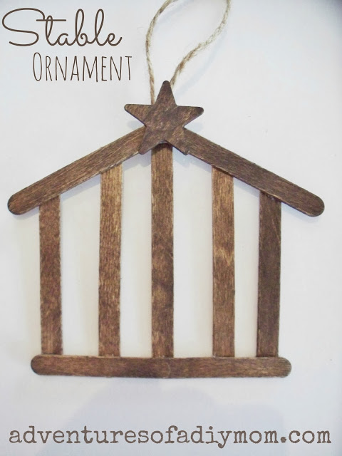 DIY Stable Ornament