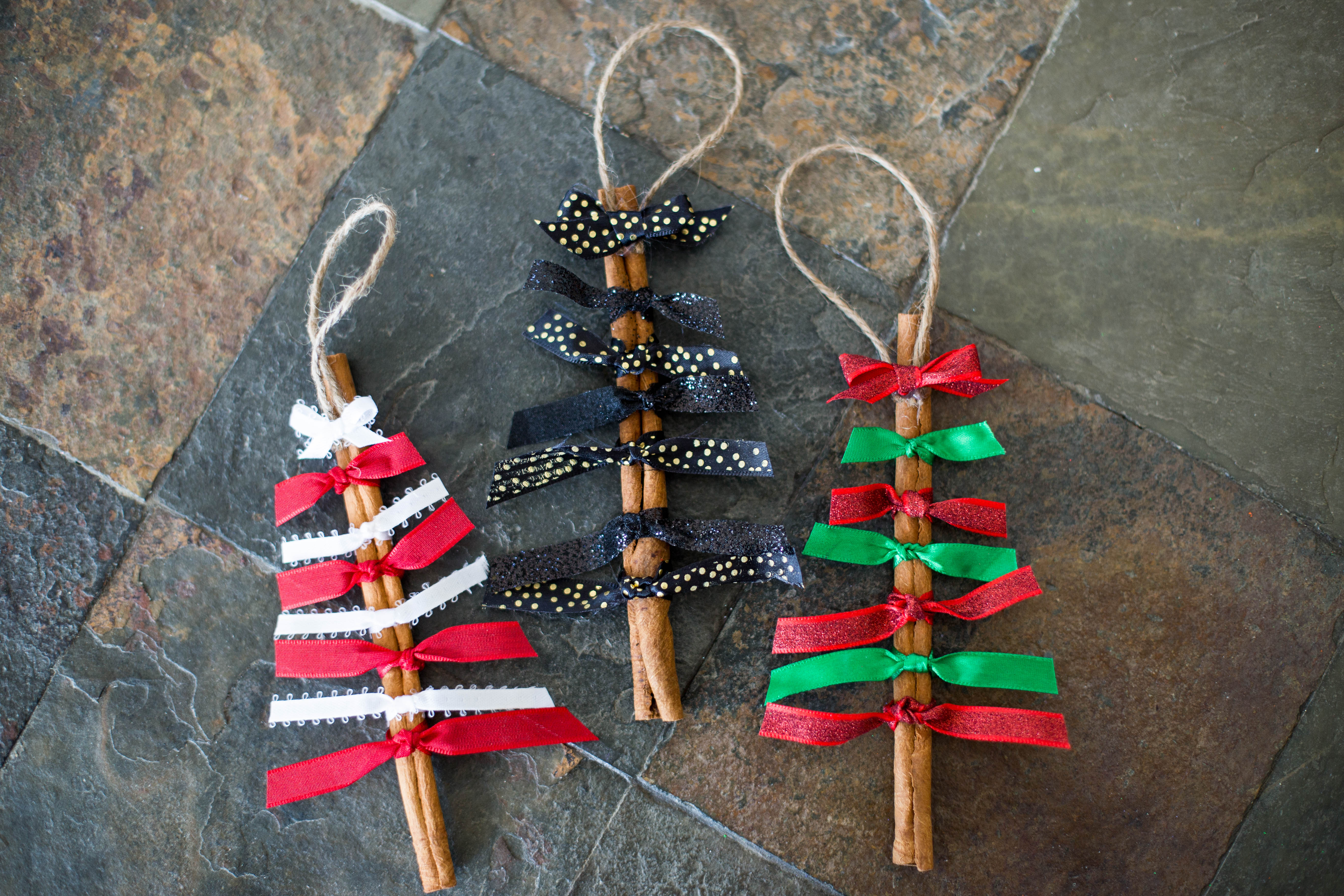 Cinnamon Stick Christmas Ornaments - TGIF - This Grandma 