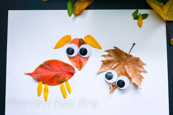 Super Cute Leaf Art for Kids