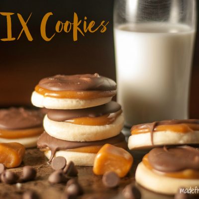 With a flaky, buttery cookie, below the chewy caramel and milk chcolate, these TWIX Cookies are bound to become a new favorite