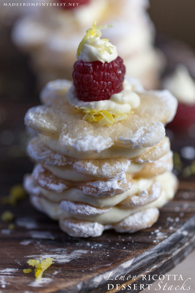 Lemon Ricotta Dessert Stacks