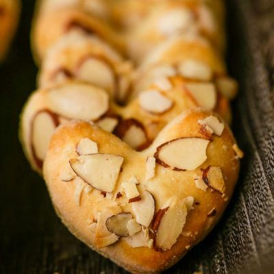 I Heart You Almond Cookies