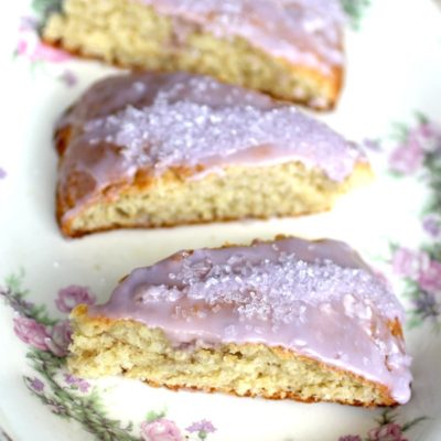 Lavender Vanilla Scones