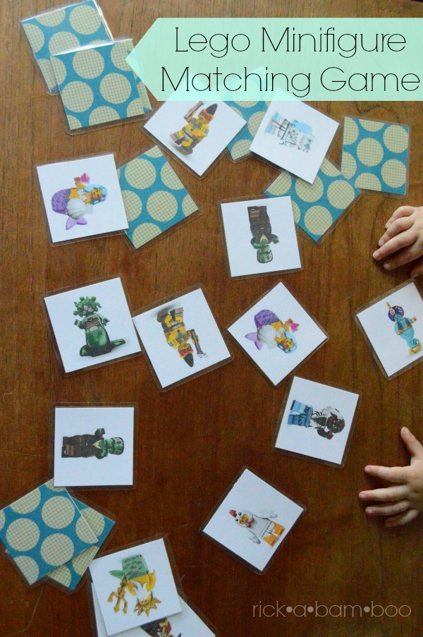 Lego Minifigure Matching Game | Amber Simmons