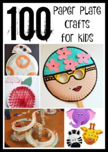 100 Delightful Paper Plate Crafts For Kids! - Keep the littles and even some of your teens busy with these creative paper plate craft ideas.