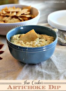 If you are looking for something that is easy and delicious, this artichoke dip is for you.