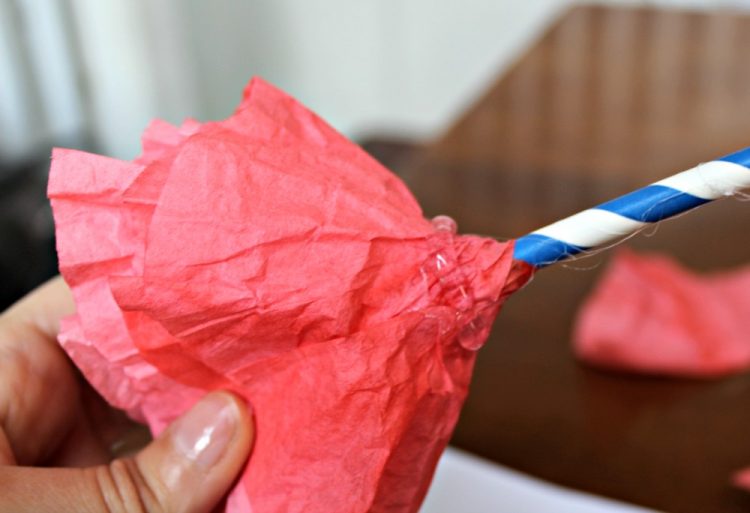 DIY Coffee Filter Carnations TGIF This Grandma is Fun