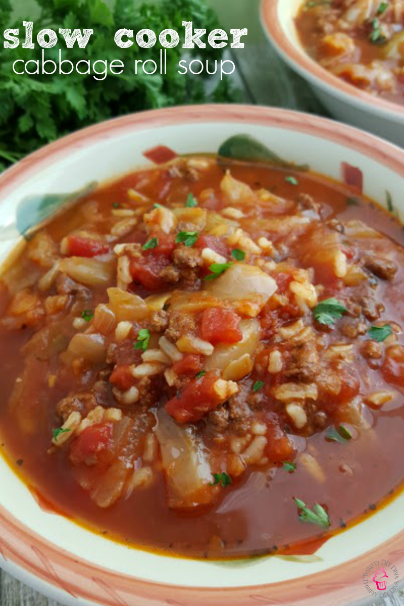 Slowcooker Crockpot Cabbage Soup