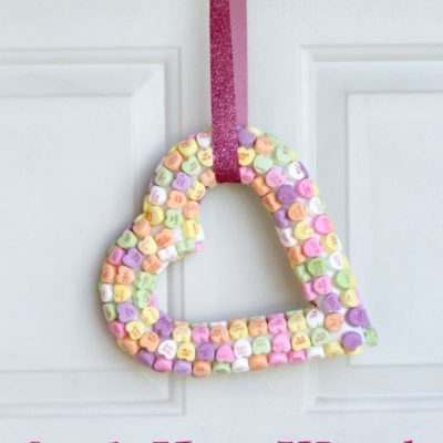 Candy Heart Wreath