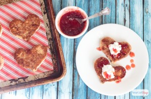 Cinnamon Sugar Pie Hearts