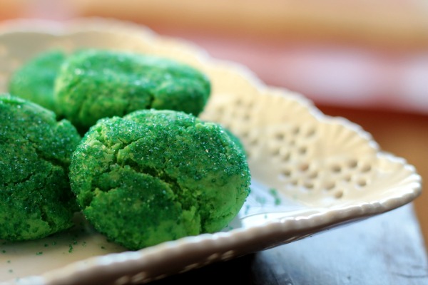 Looking for St. Patrick's Day cookies? Lime snaps cookies are an update on an old fashioned favorite. 