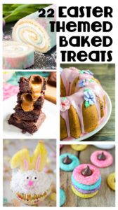 22 Delicious Easter Themed Baked Treats: Whether it's beautifully rich, decadent bread, cakes, cupcakes, or cookies - baked goods should be an essential part of your Easter brunch menu!