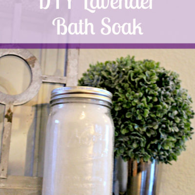 DIY Lavender Bath Soak