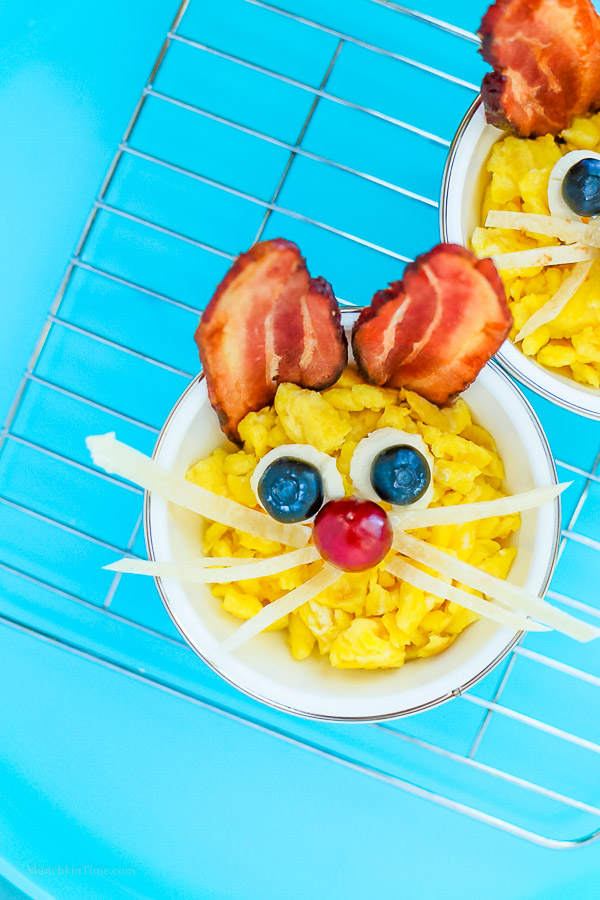 Easter Bunnies Breakfast Idea for Kids - TGIF - This Grandma is Fun