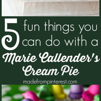 5 Fun Things to do with a Cream Pie