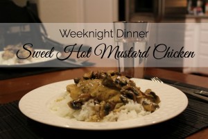 This Mustard Chicken Recipe is perfect for a weeknight dinner at home. 