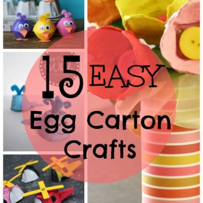 15 Egg Carton Crafts