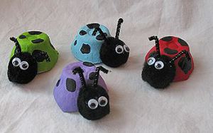 Egg-Carton-Ladybug-Craft